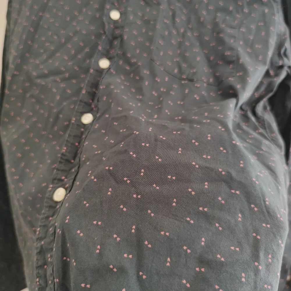 J. Crew 💙 Men's Button Down Shirt Top Printed
